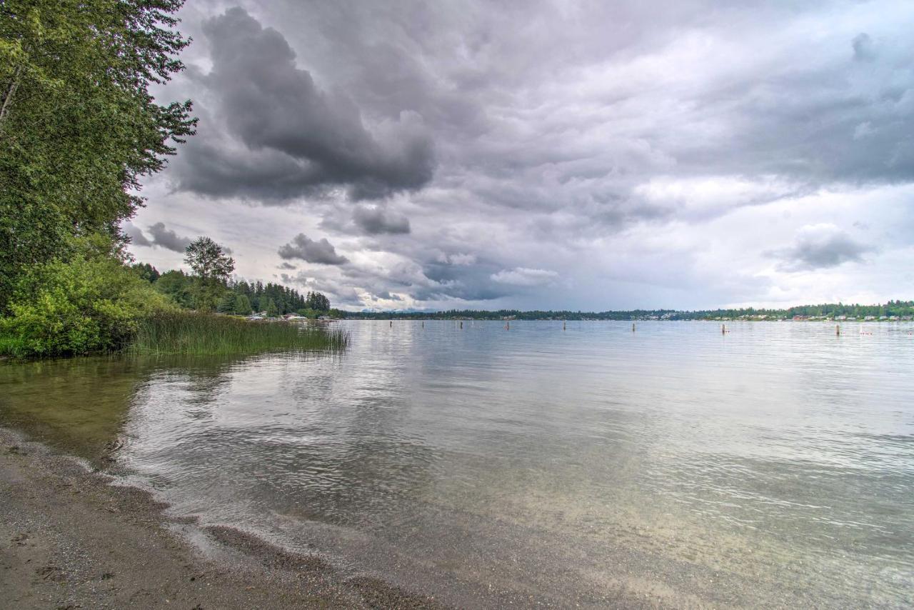 Charming Updated Retreat Walk To Lake Stevens! Luaran gambar