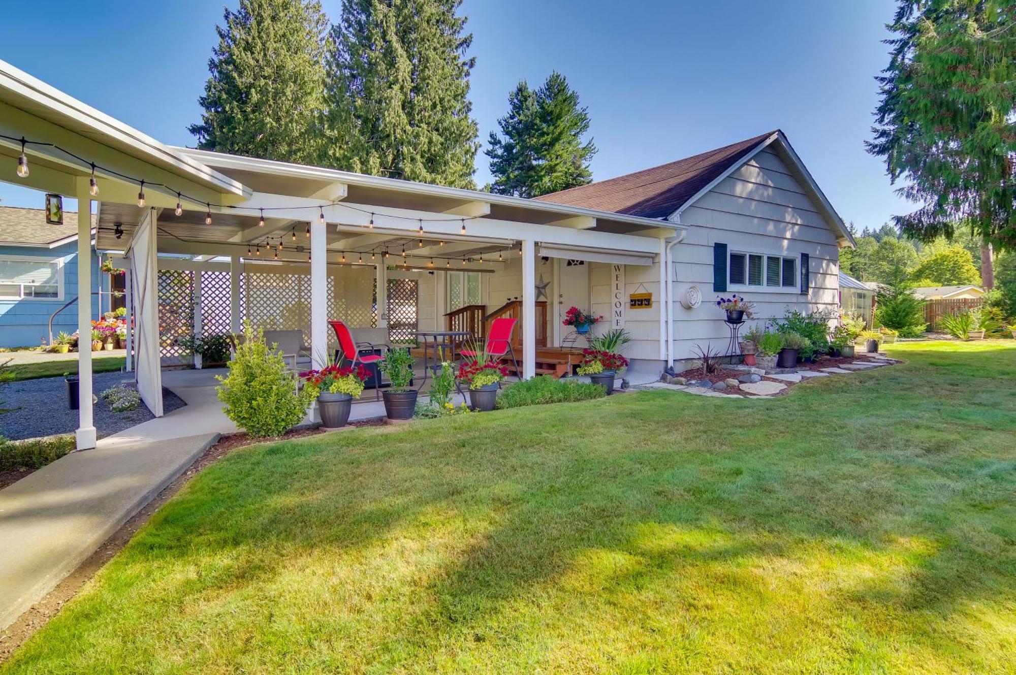 Charming Updated Retreat Walk To Lake Stevens! Luaran gambar