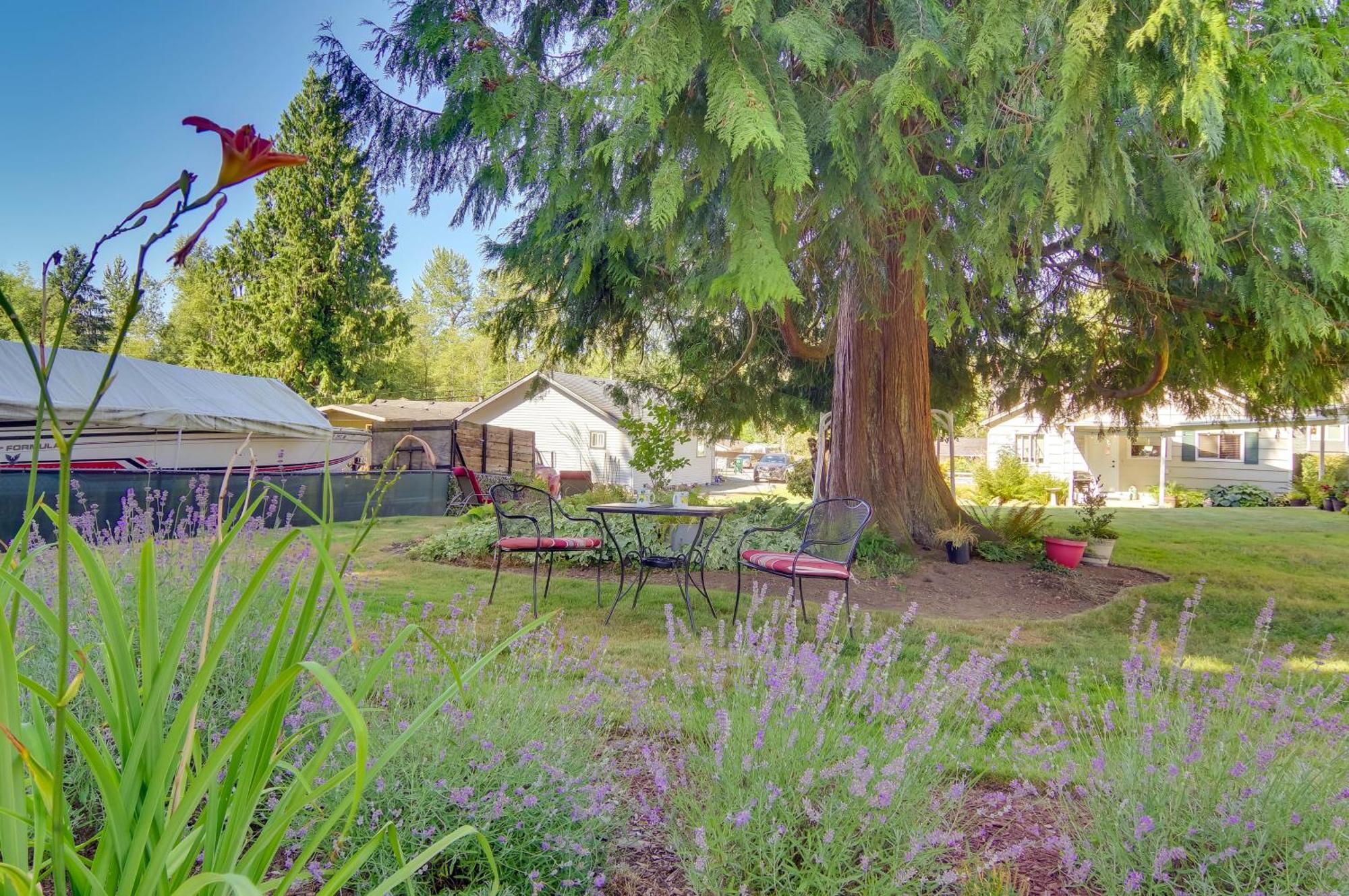 Charming Updated Retreat Walk To Lake Stevens! Luaran gambar