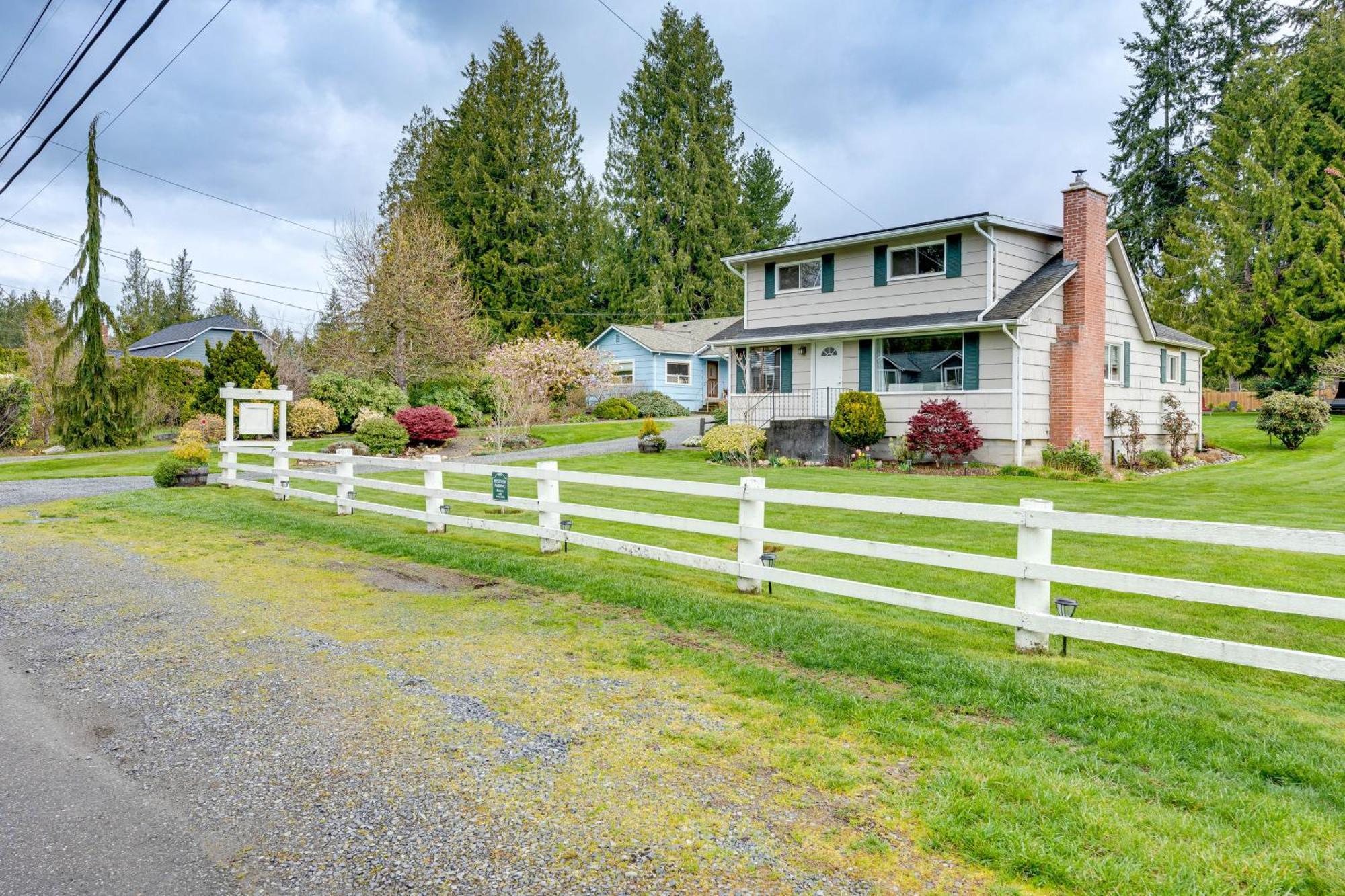 Charming Updated Retreat Walk To Lake Stevens! Luaran gambar
